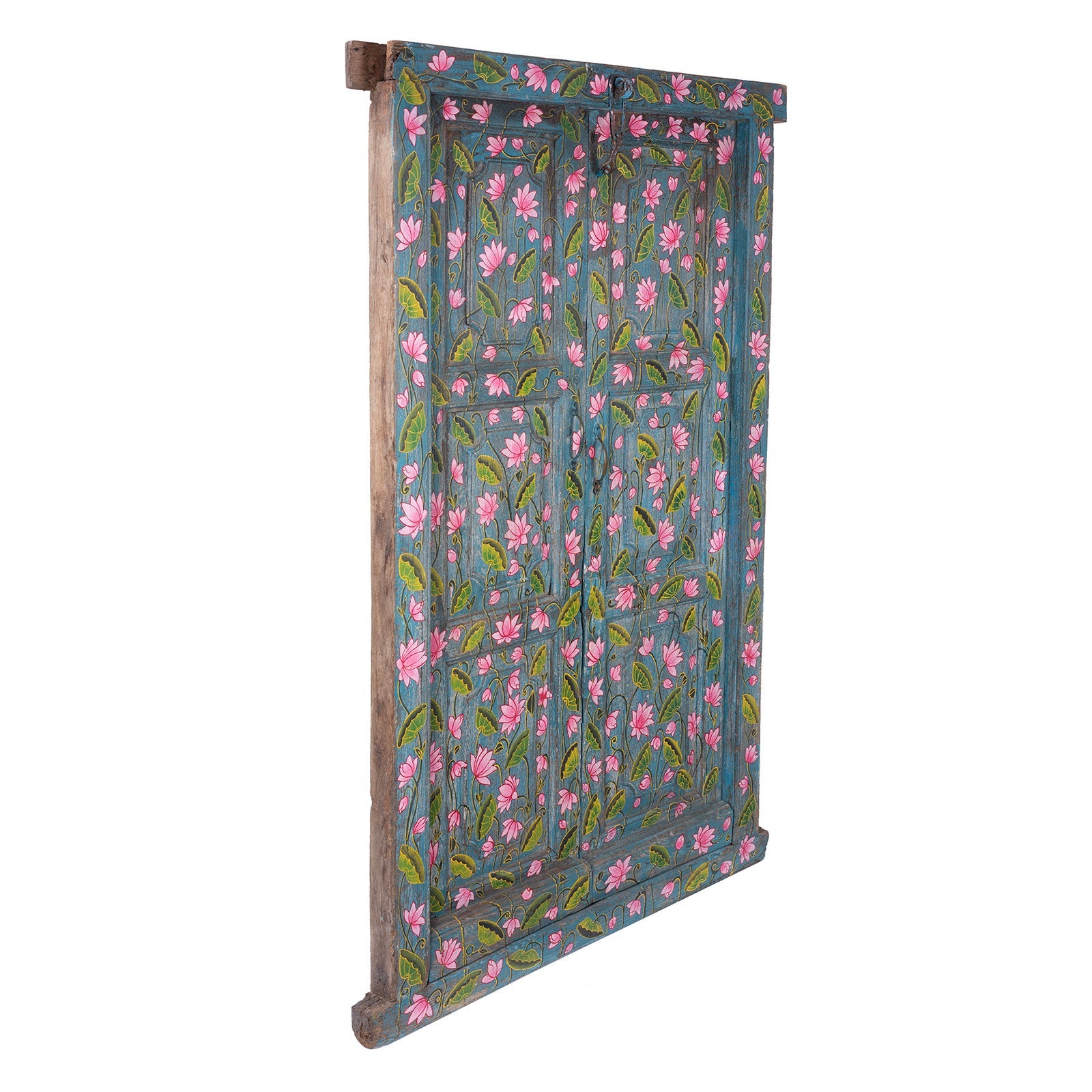 Painted Lotus Door & Frame