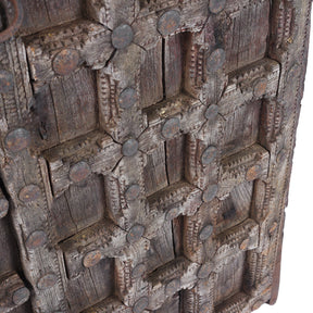 Carved Teak Window Shutter From Nagaur - 19th Century