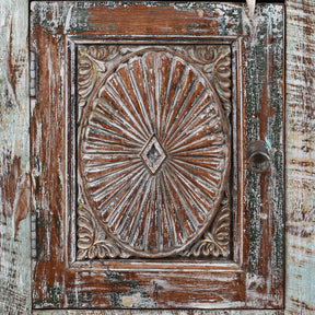Bedside Cabinets Made From Reclaimed Teak