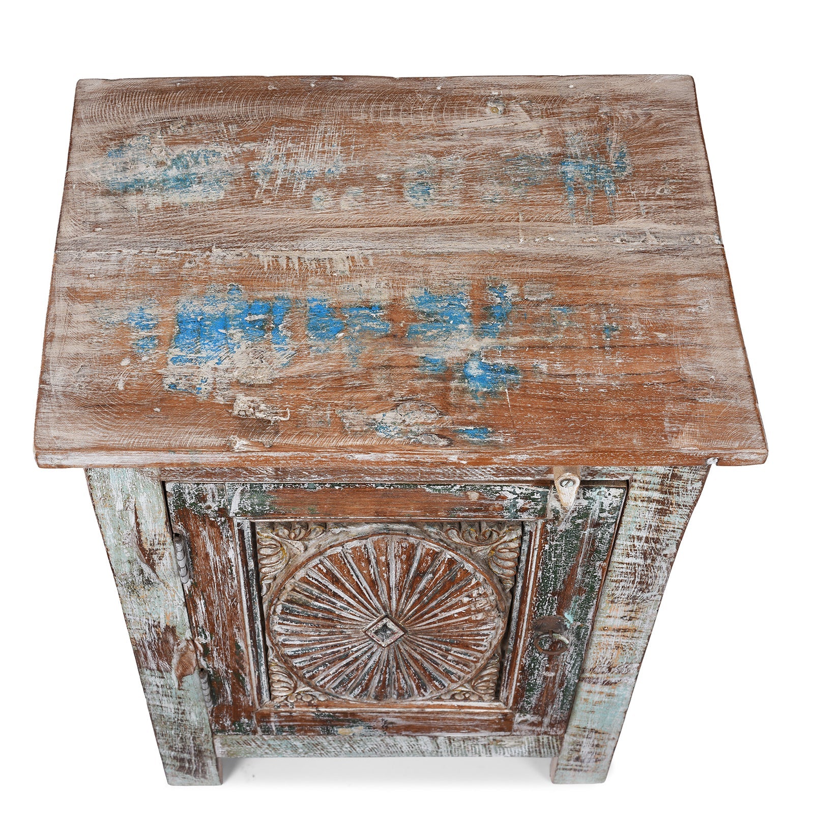 Bedside Cabinets Made From Reclaimed Teak