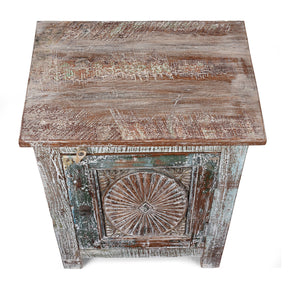 Bedside Cabinets Made From Reclaimed Teak