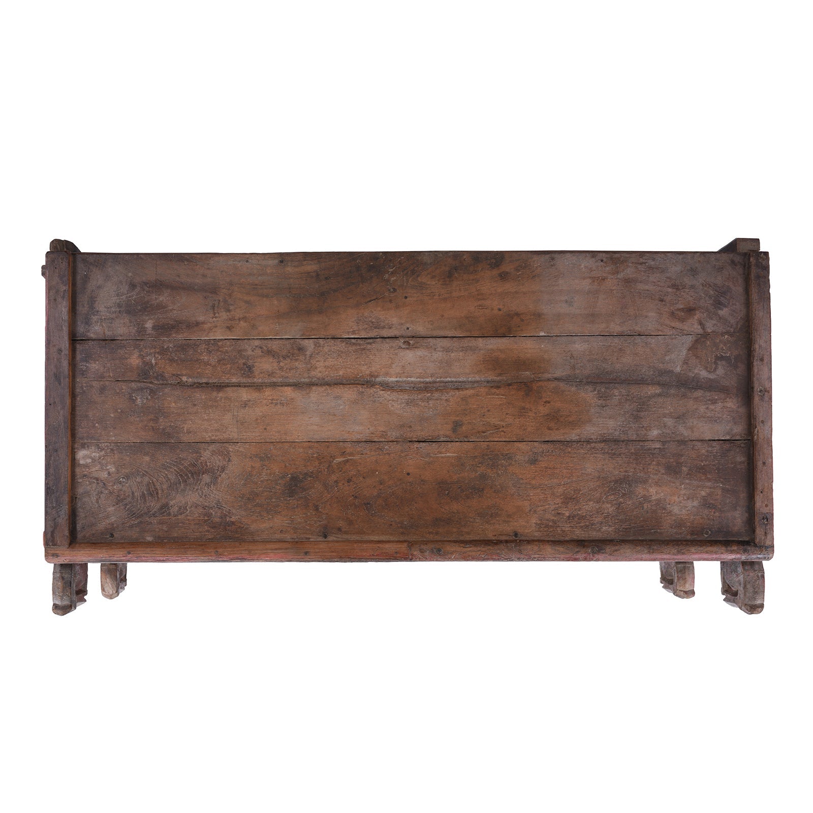 Painted Majus Dowry Chest From Gujarat - 19th Century