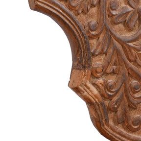 Carved Teak Double Arch From Uttar Pradesh - Early 19th Century