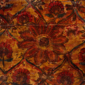Painted Cash Box From Phalodi - 18th Century