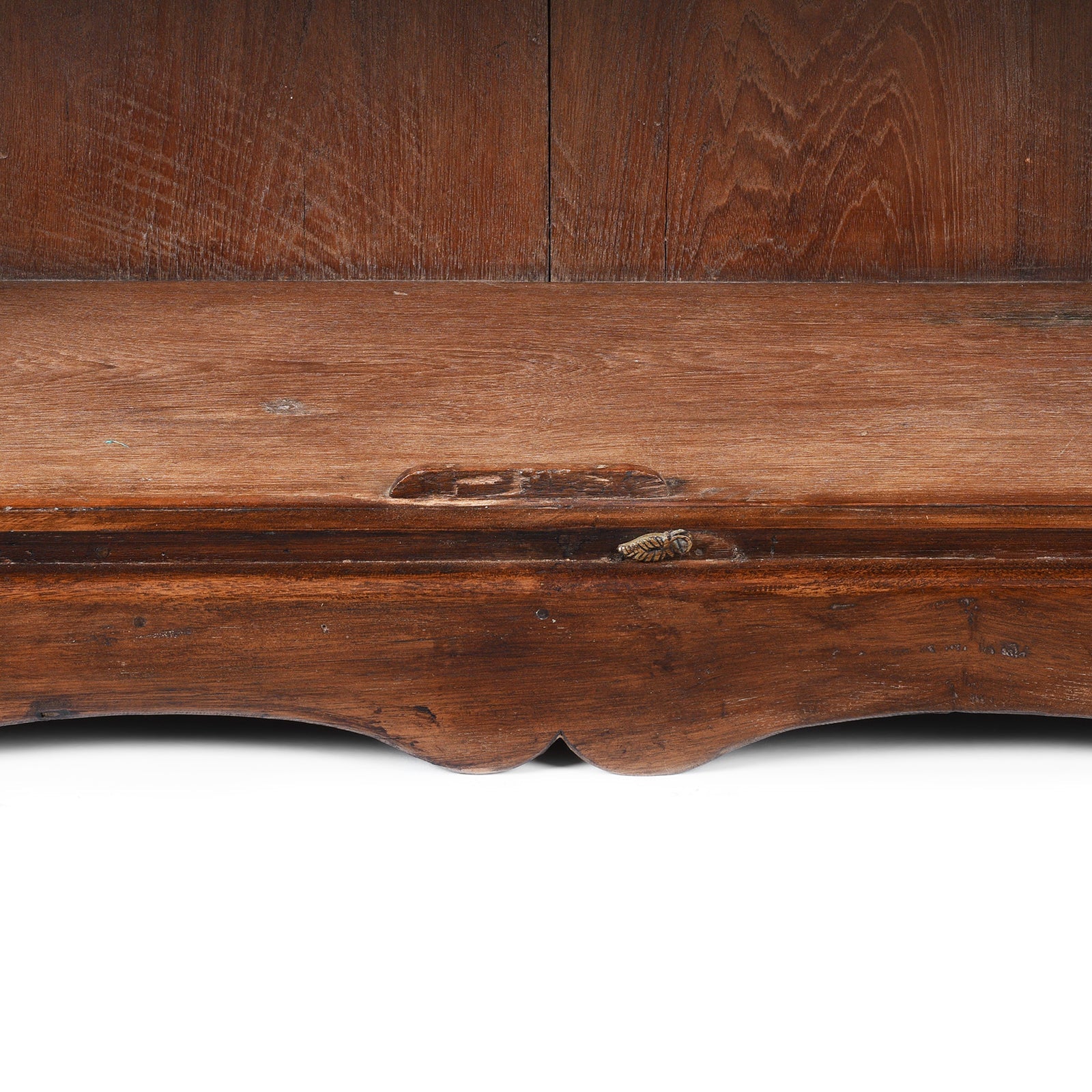 Indian Teak Book Cabinet - 19th Century
