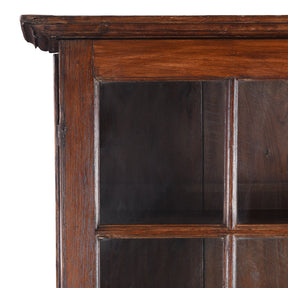 Indian Teak Book Cabinet - 19th Century