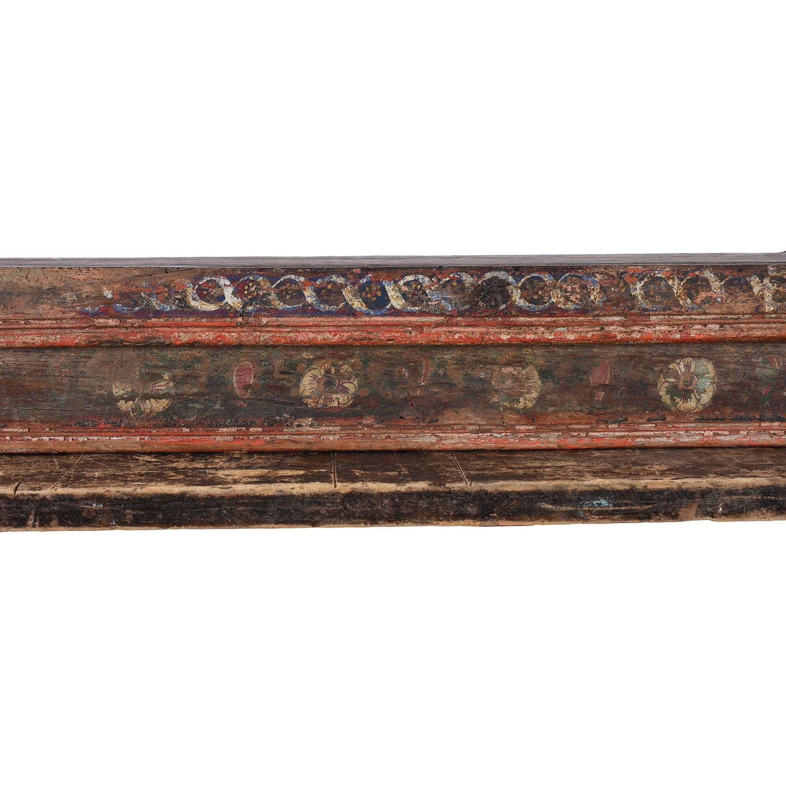 Painted Triple Arch From Gujarat - 19th Century