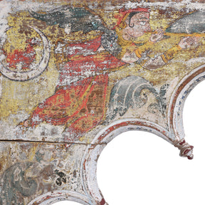 Painted Triple Arch From Gujarat - 19th Century