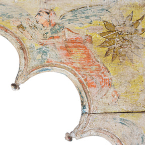 Painted Triple Arch From Gujarat - 19th Century