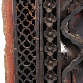 Mica & Painted Ceiling Panel From Udaipur - 18th Century