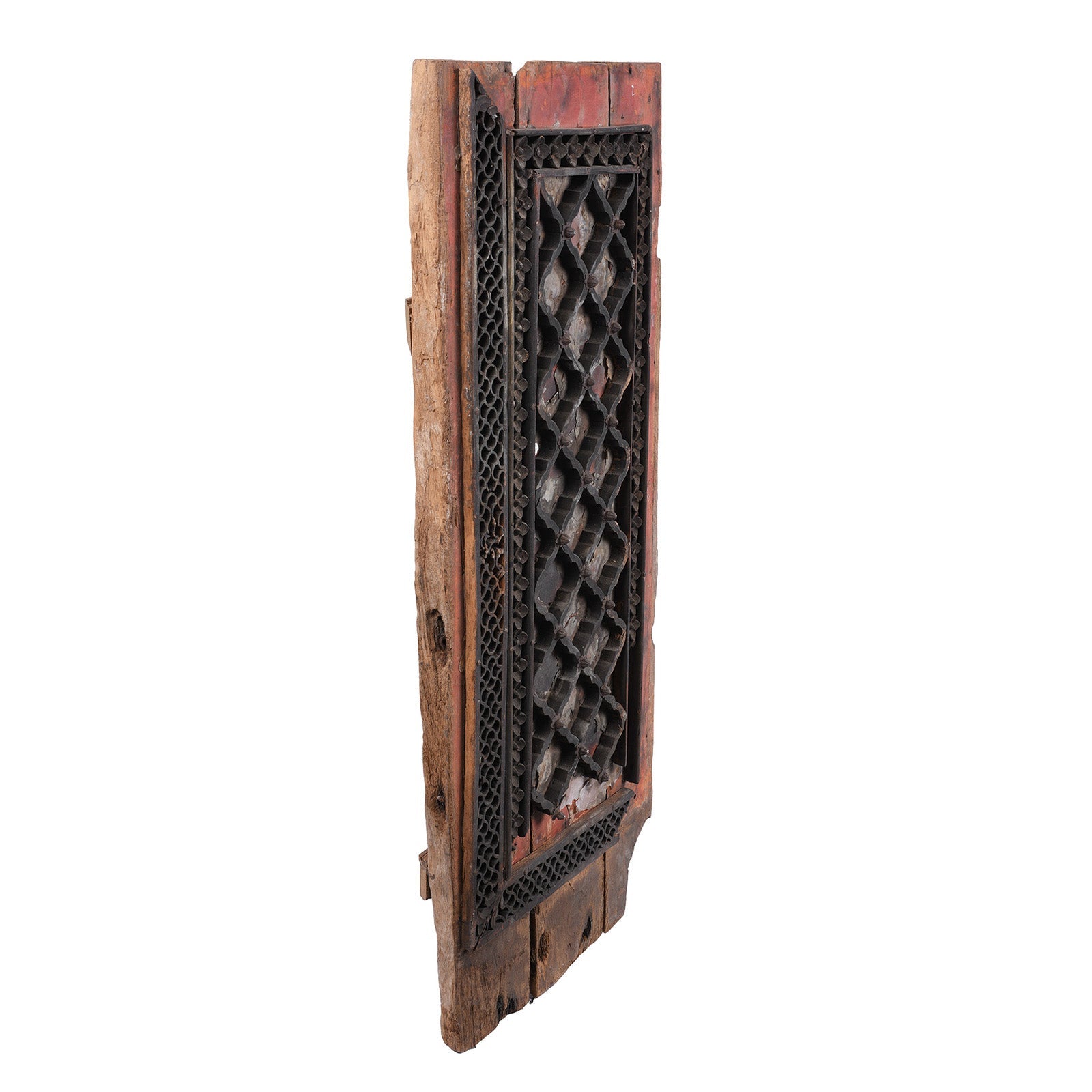 Mica & Painted Ceiling Panel From Udaipur - 18th Century