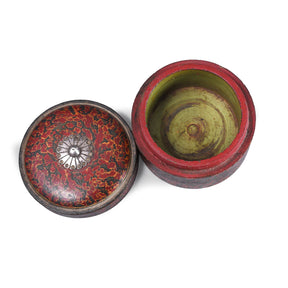 Spotted Lacquer Pot - 19th Century