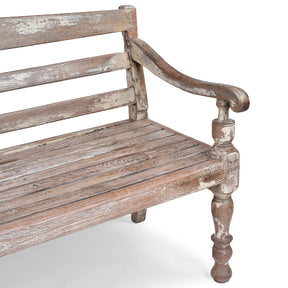 Regency Style Indian Bench - 19th Century