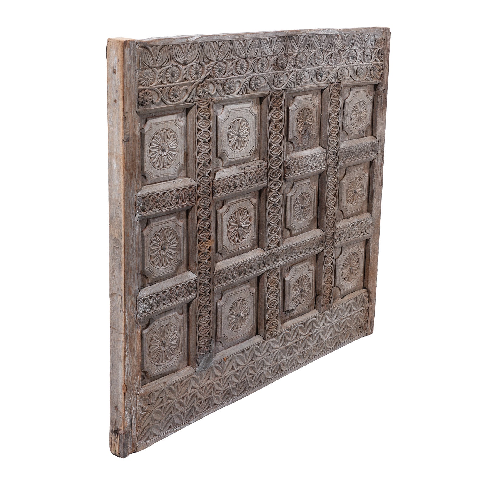 Chip Carved Panel From Andhra Pradesh - 19th Century