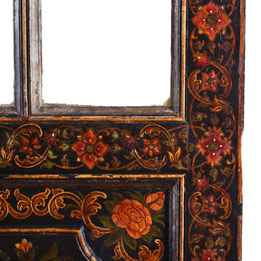 Qajar Style Polychrome Glazed Doors From Bikaner - Early 19th Century