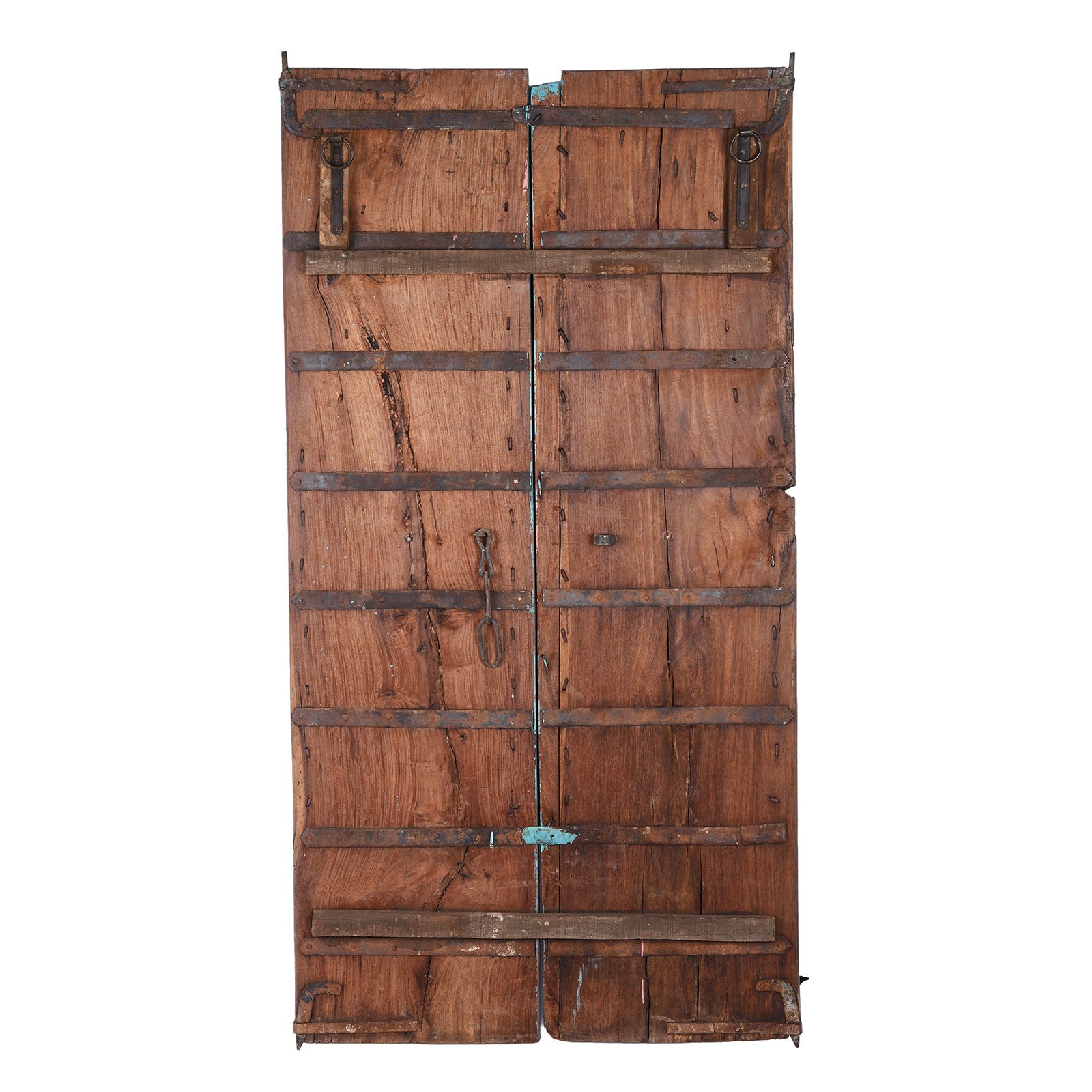 Painted Bikaner Door - 19Thc