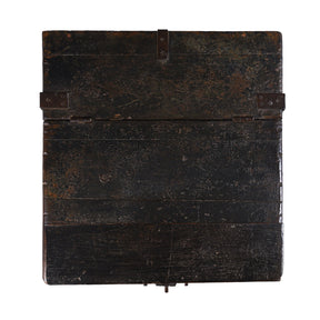 Green Painted Ammunition 'Limber' Chest - 19th Century