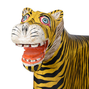 Painted Indian Tiger Chair
