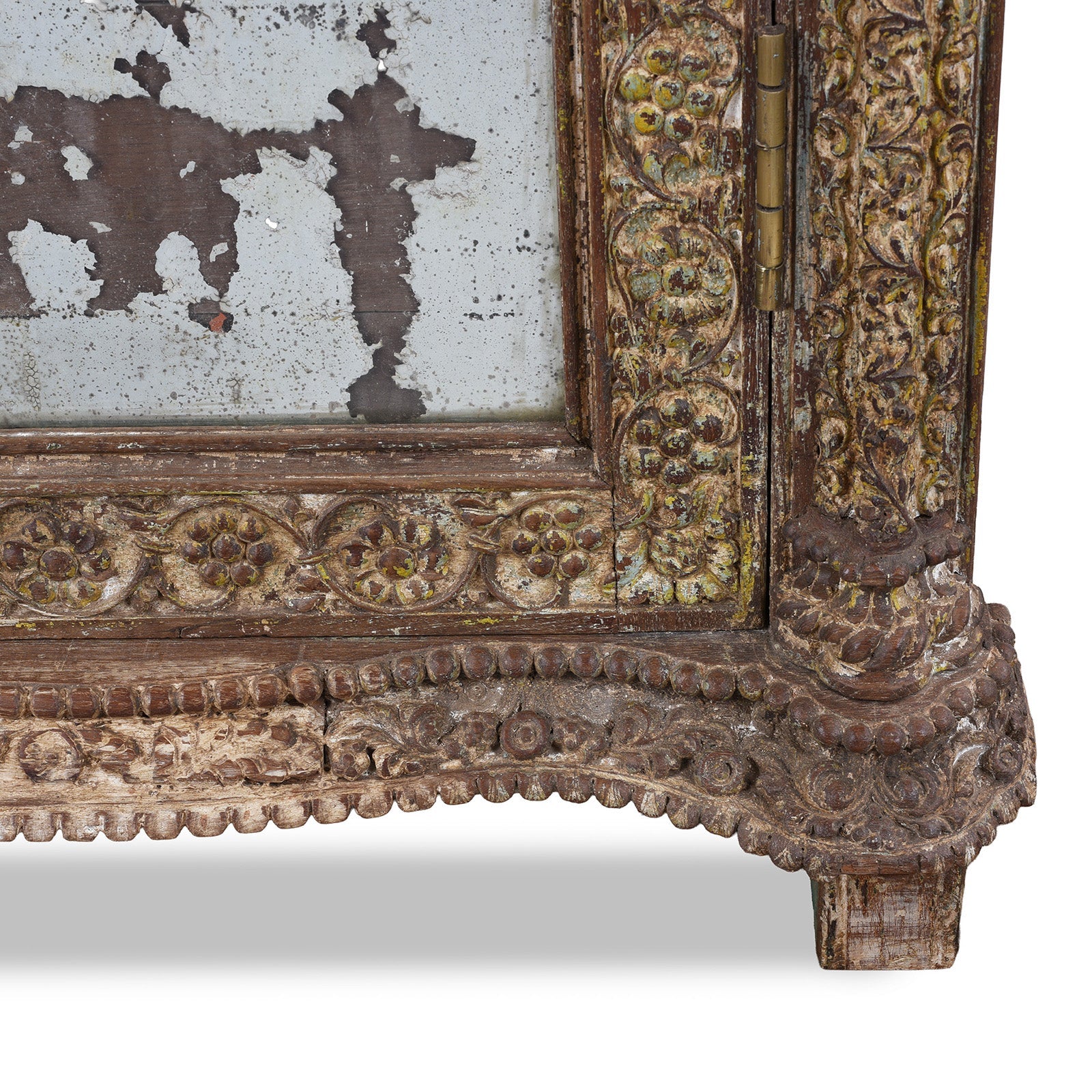 Mirror Fronted Almirah From Gujarat - Early 19th Century