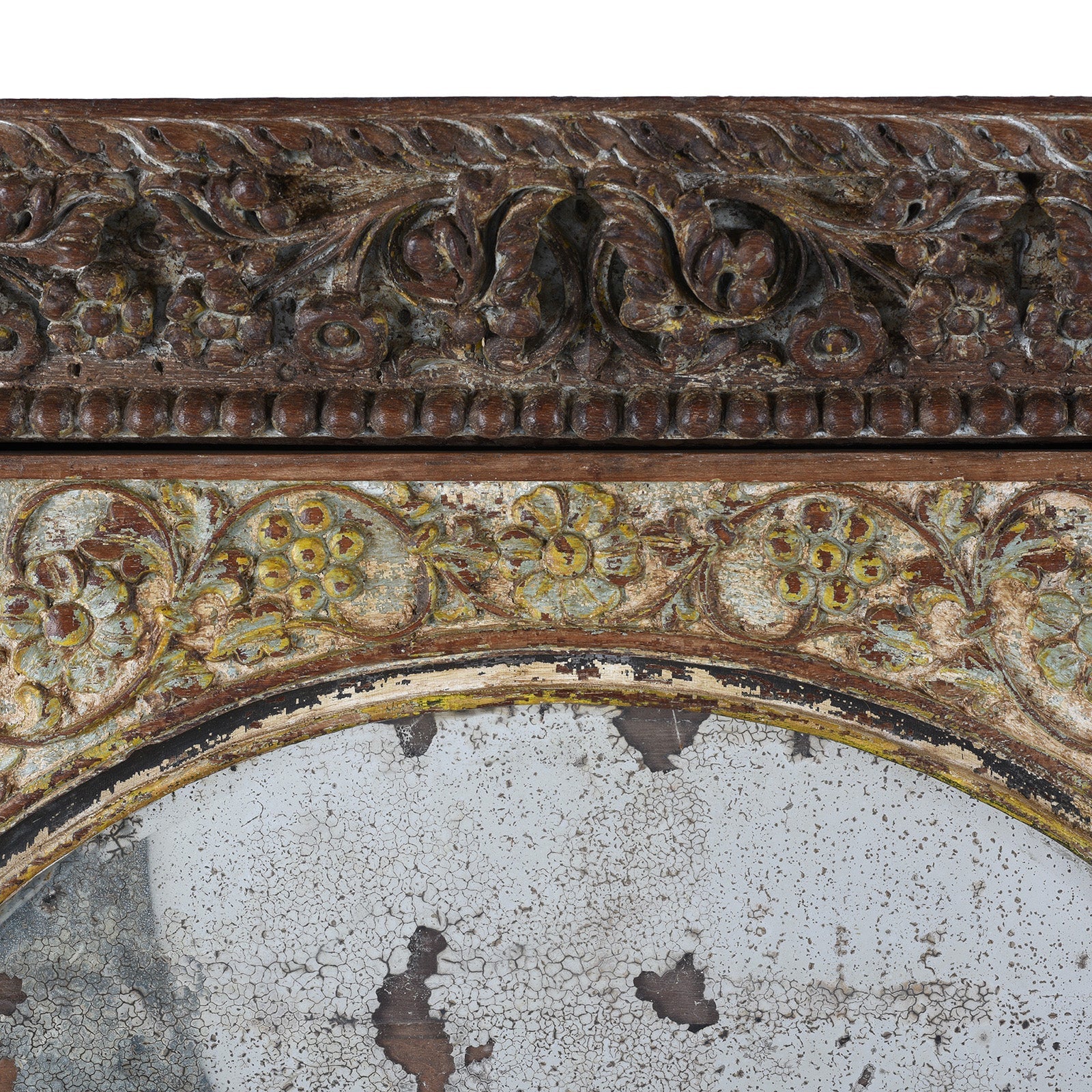 Mirror Fronted Almirah From Gujarat - Early 19th Century