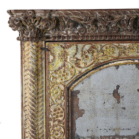 Mirror Fronted Almirah From Gujarat - Early 19th Century