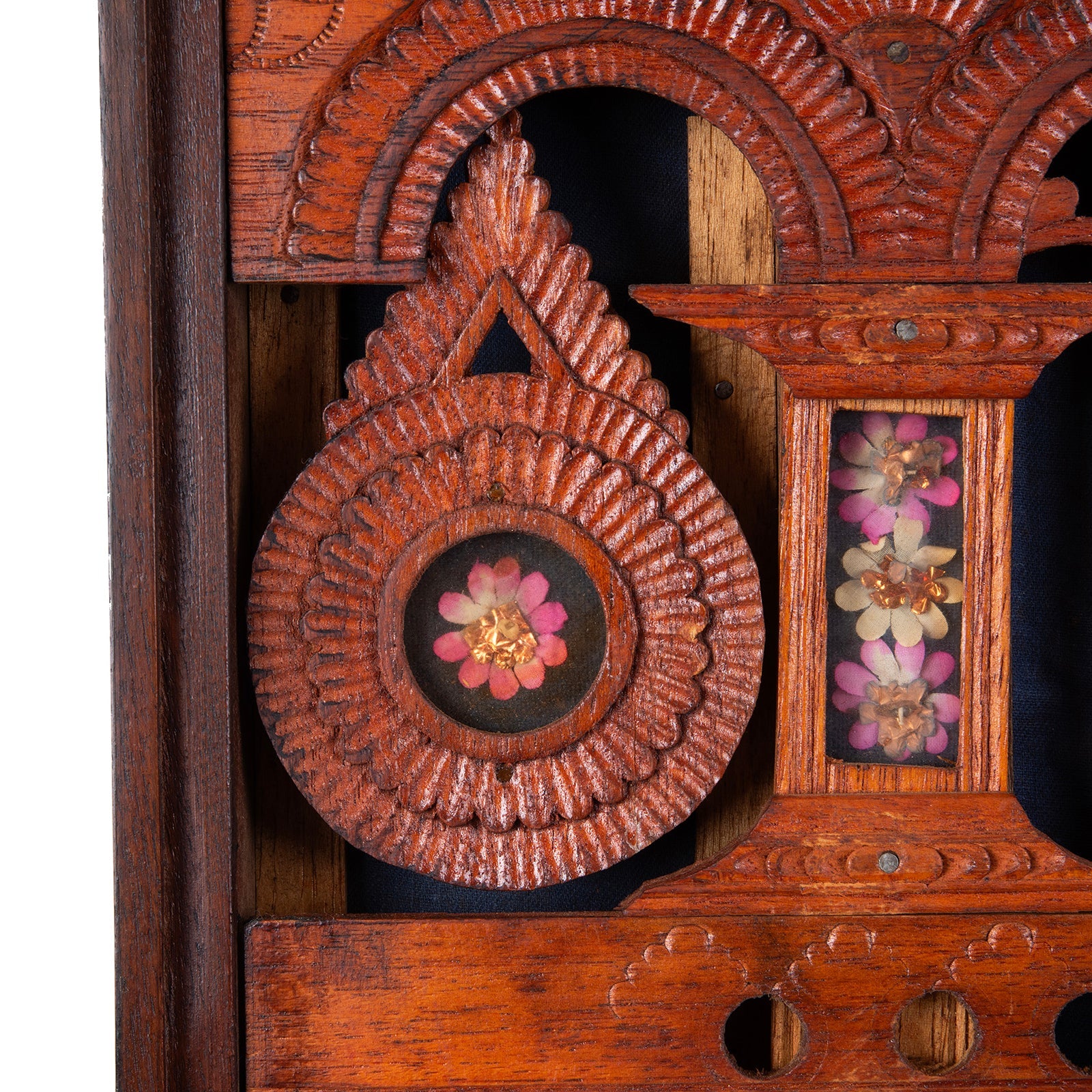 Brass Bound Mandalay Dowry Box From Burma - 1900