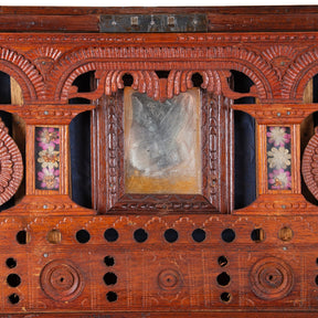 Brass Bound Mandalay Dowry Box From Burma - 1900