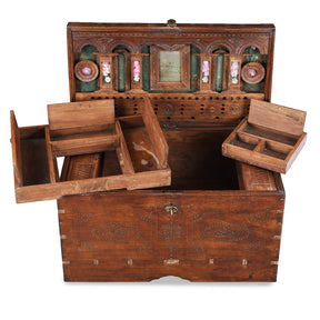Mandalay Dowry Chest From Burma - 19th Century