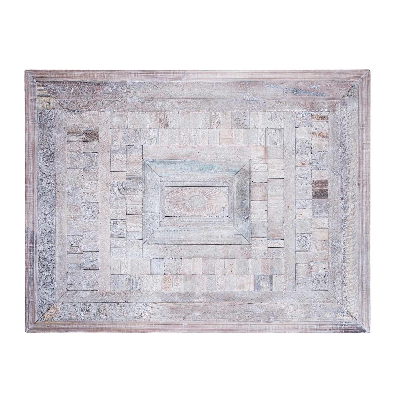 Decorative Panel Made From Indian Architectural Carvings