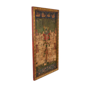 Painted Wooden Pitchwai Painting