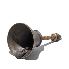 Antique Indian Brass Temple Bell- Late 19th Century