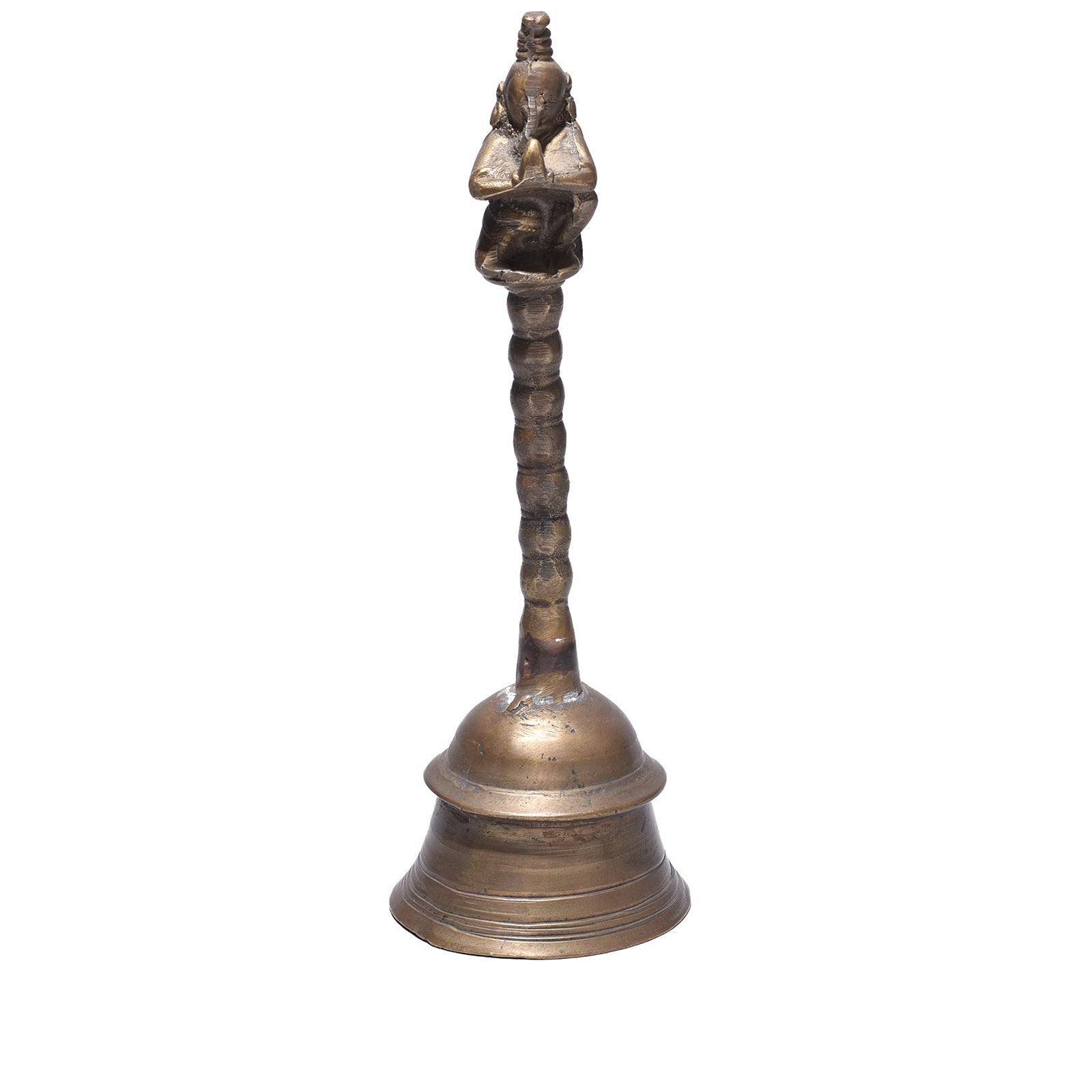 Brass Temple Bell - 19th Century