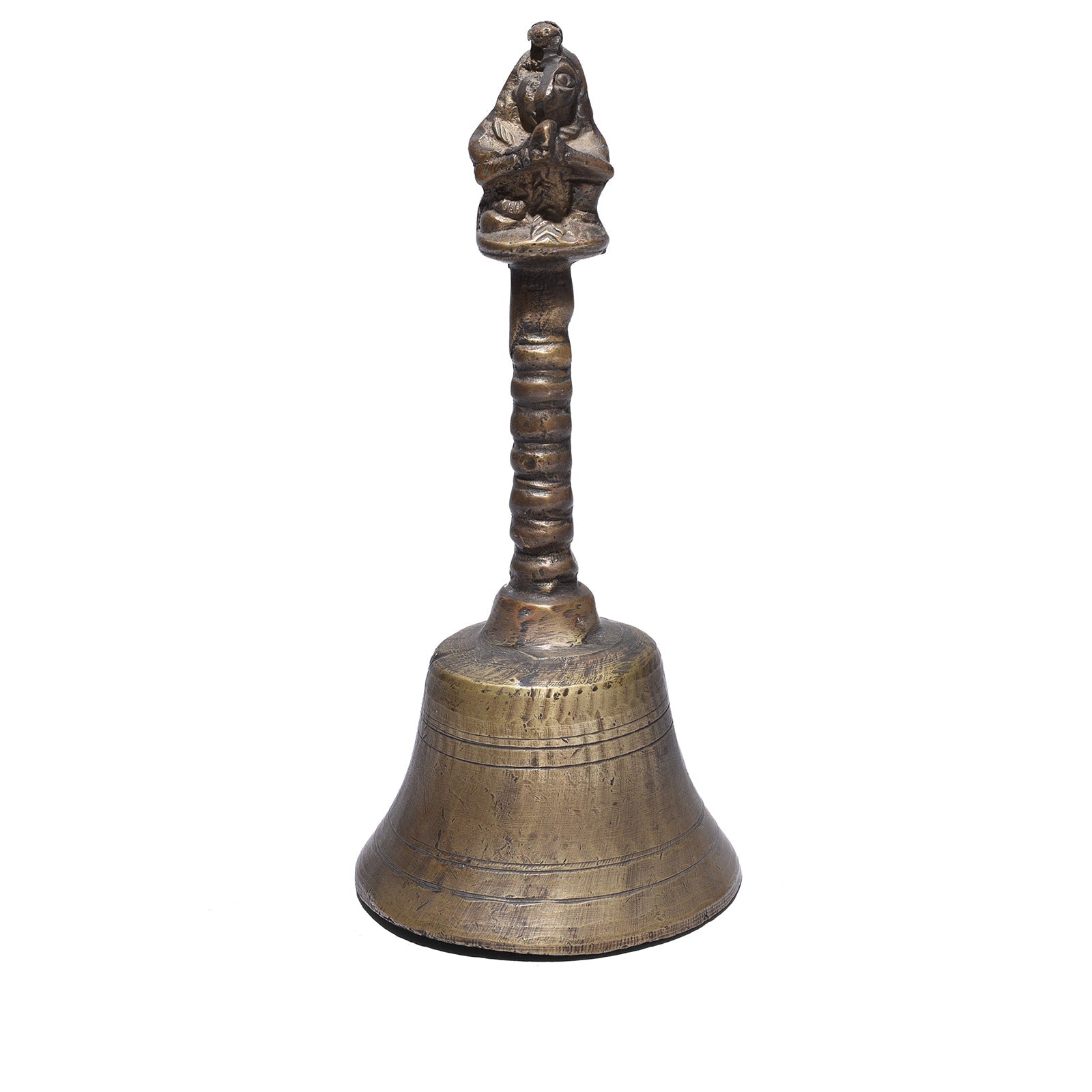 Brass Temple Bell - 19th Century