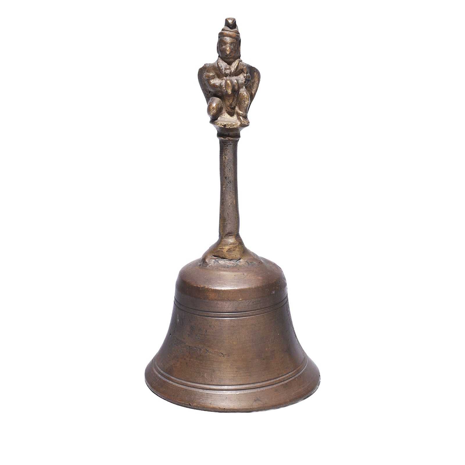 Brass Temple Bell - 19th Century
