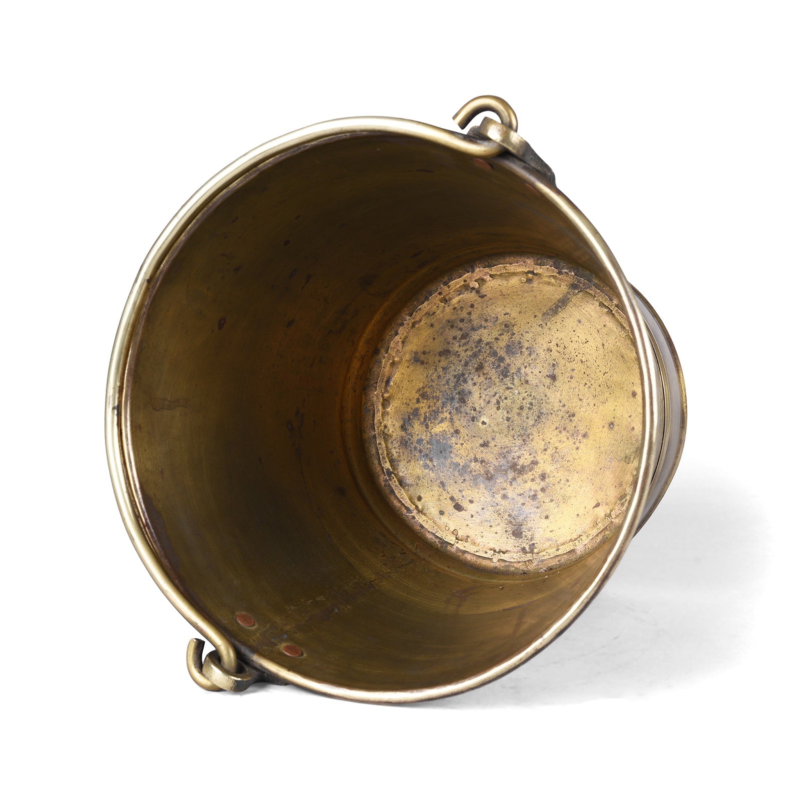 Brass Temple Bucket From Rajasthan - 1930's