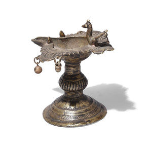 Dhokra Oil Lamp From Chhattisgargh - 1920