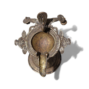 Dhokra Oil Lamp From Chhattisgargh - 1920