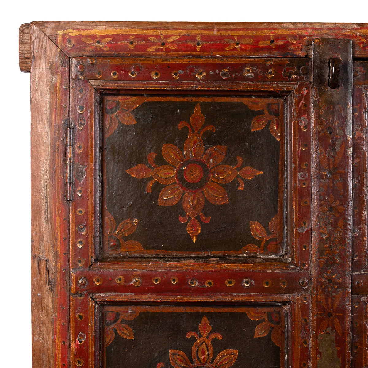 Bikaner Painted Window Shutters – 19th Century