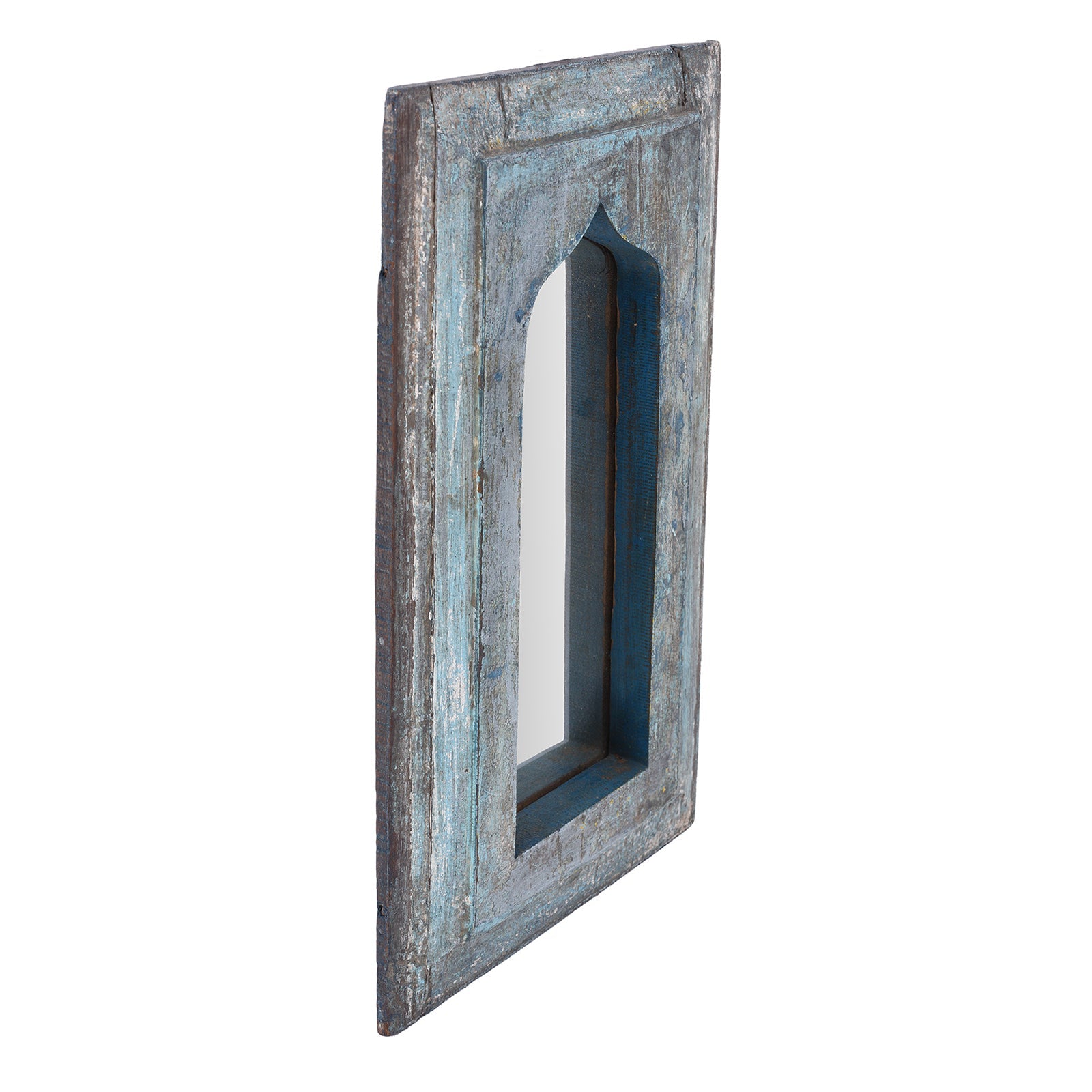 Mihrab Mirror Made From Old Teak Panel