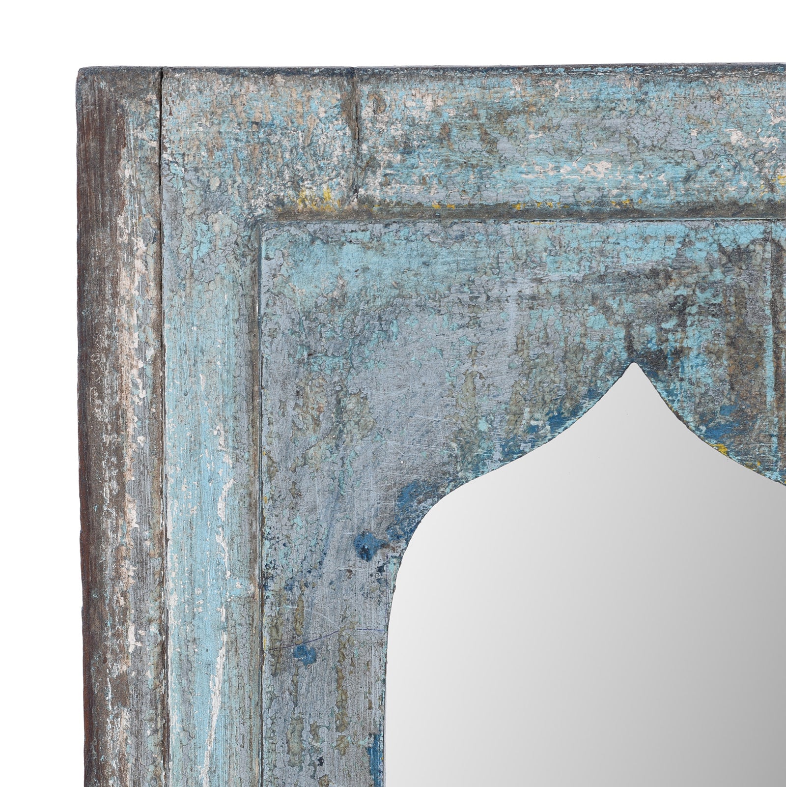 Mihrab Mirror Made From Old Teak Panel