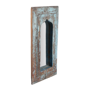Mihrab Mirror Frame Made From An Old Teak Panel