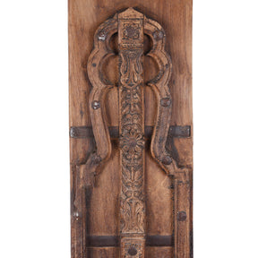 Teak Window Shutter From Bikaner - 19th Century