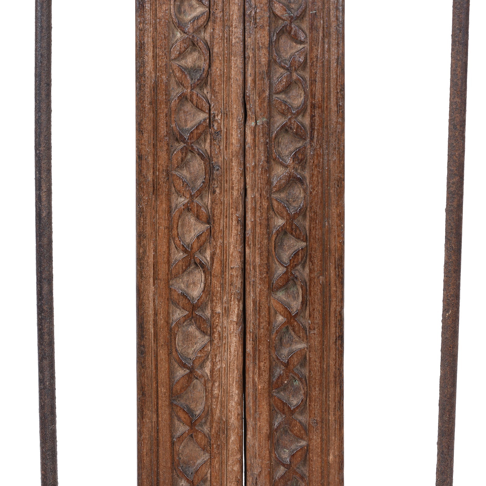 Indian Dog Gate From Gujarat - 19th Century