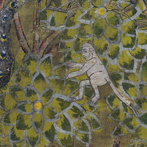 Pichwai from The Deccan - Polychrome Gold & Silver Leaf - 1980's
