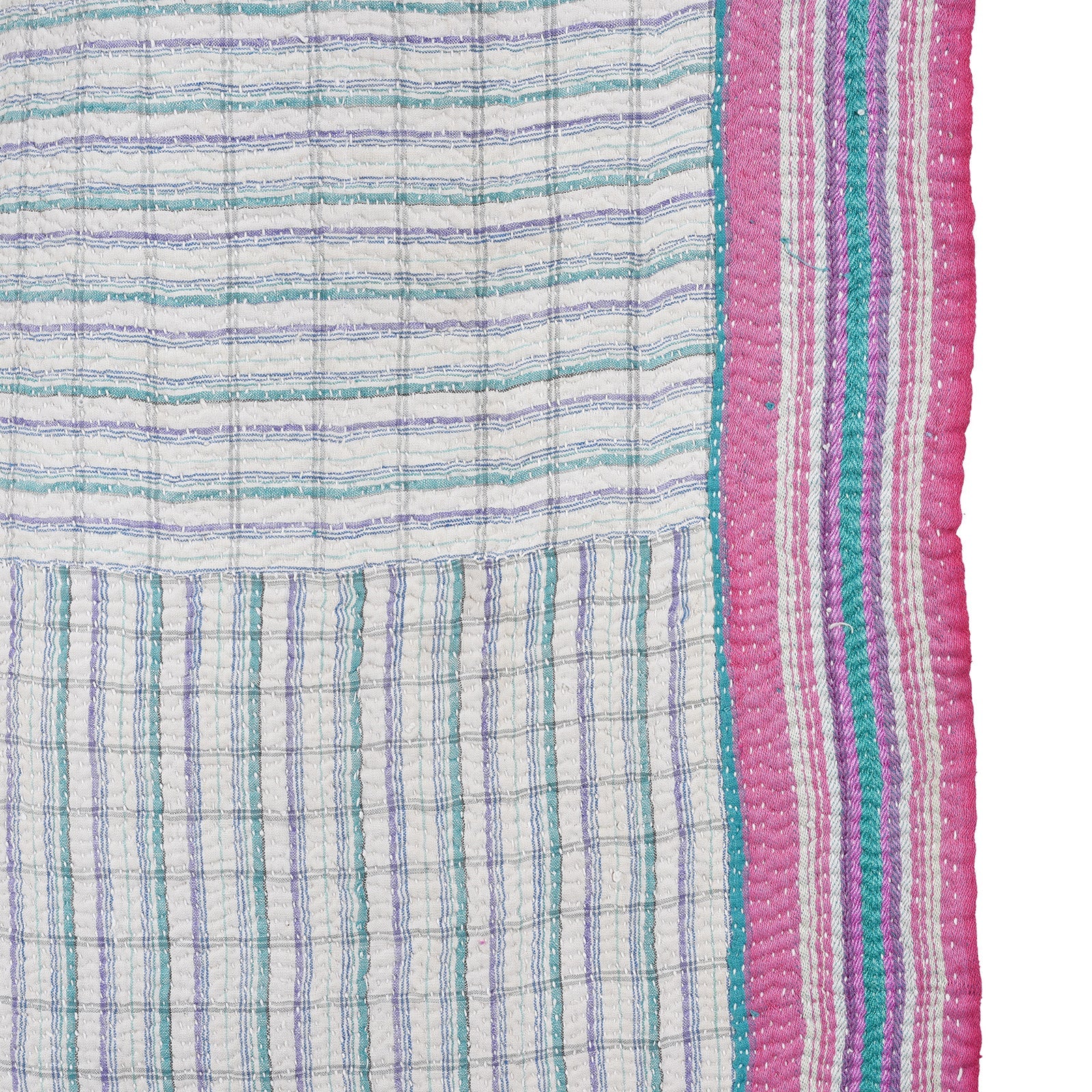 Vintage Bengali Kantha Throw