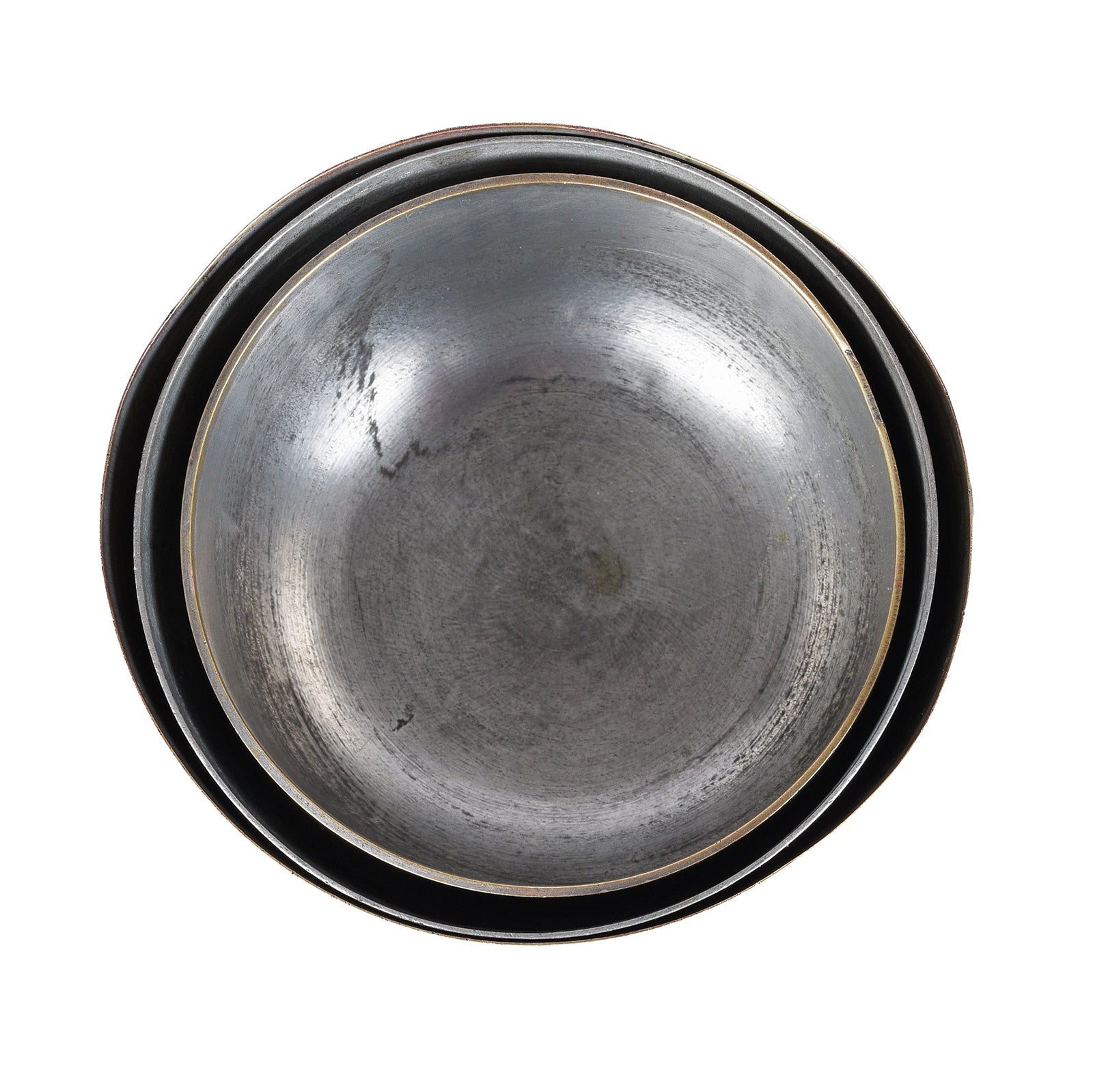 Brass Kattori Bowls Set Of 3 - Ca 1940