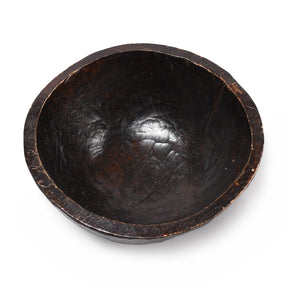 Wooden Bowl From Himachal Pradesh - Ca 1910