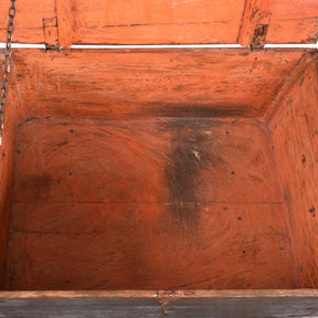 Painted Teak Chest from Nagaur - 18thC
