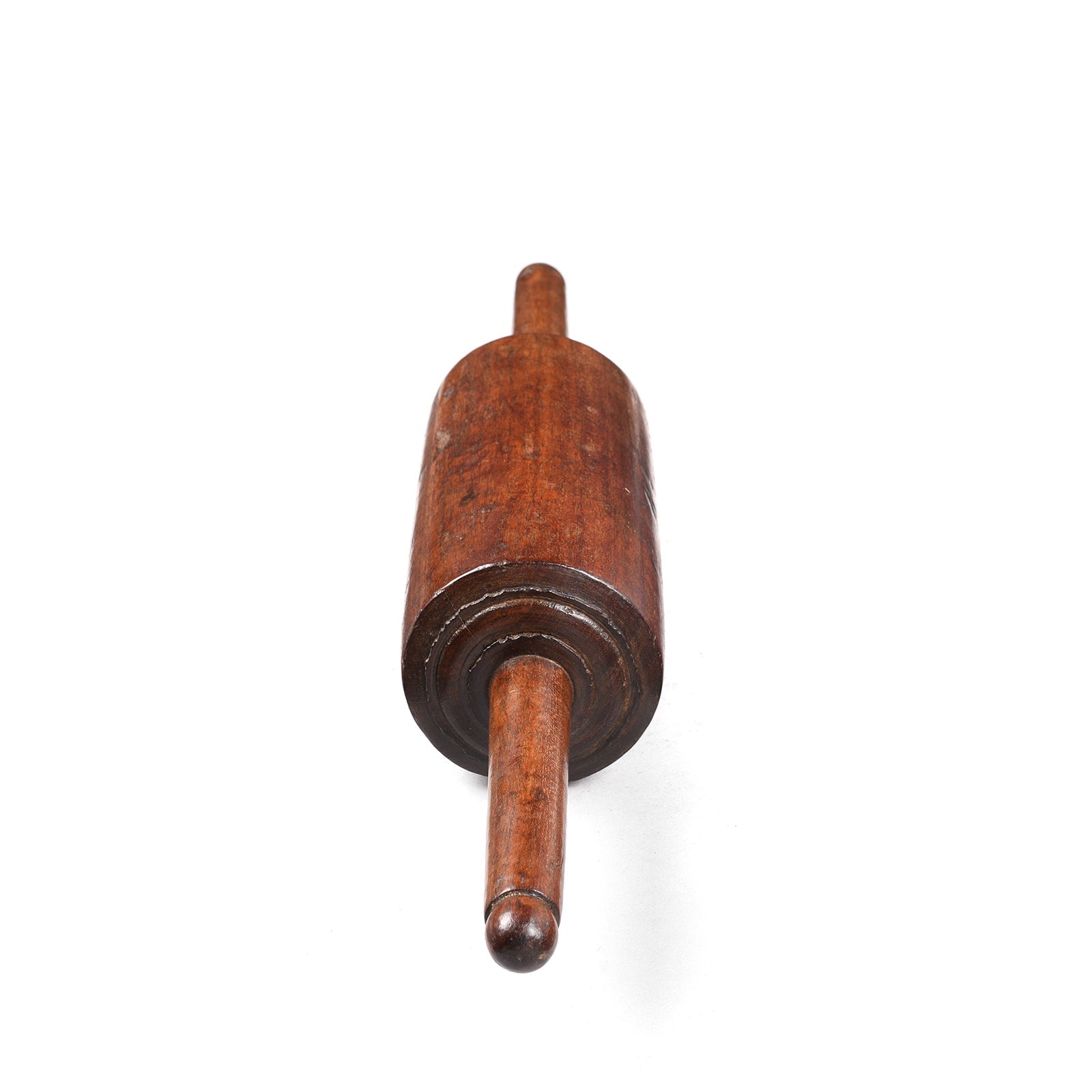 Old Teak Rolling Pin From Rajasthan - 19th Century