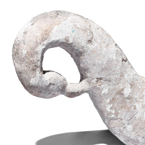 Indian Stone Peacock Turban Hanger - 19th Century